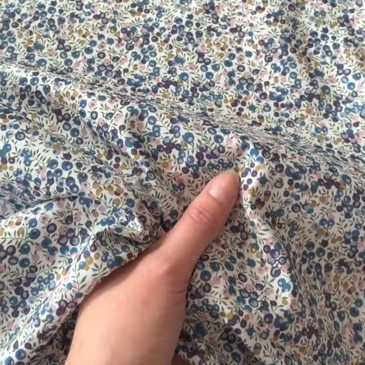Liberty Fabrics Tana Lawn Cotton Fabric - Wiltshire Bud D