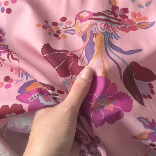 Liberty Fabrics Tana Cotton Lawn dressmaking Fabric - Kanazawa Lake A