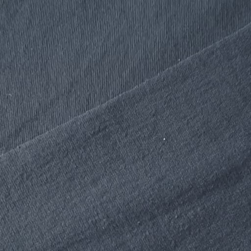 Heavy weight navy blue cotton jersey dressmaking fabric