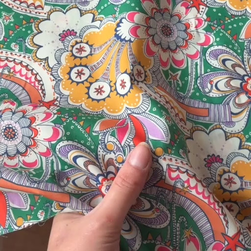 Liberty Fabrics Tana Cotton Lawn dressmaking Fabric - Firework Garden B