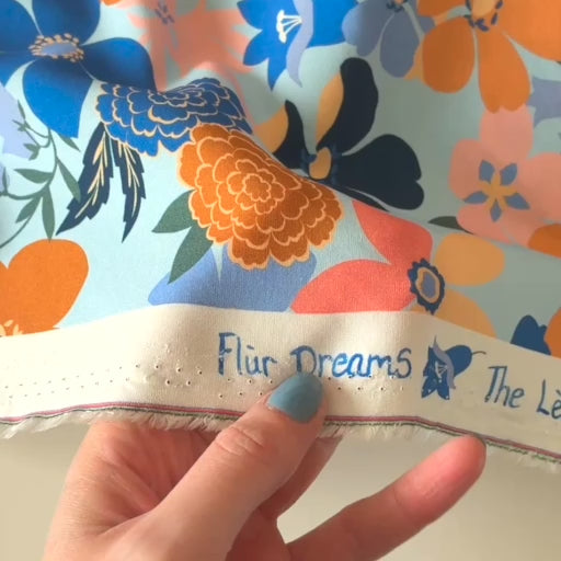 Flùr Dreams Ecovero Viscose Fabric - Guthrie & Ghani Exclusive