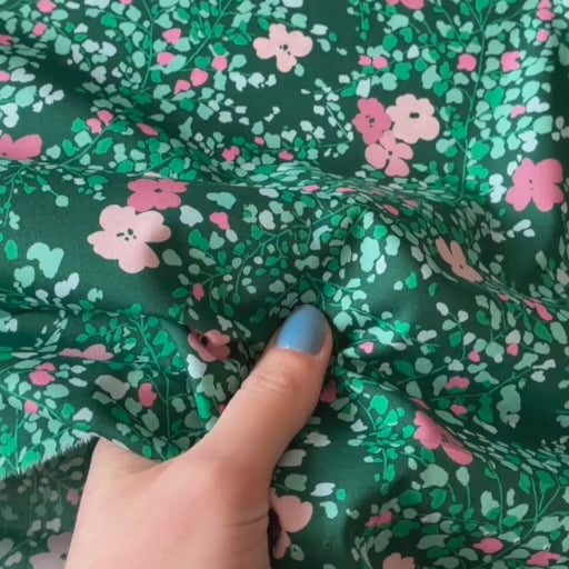 Liberty Fabrics Tana Cotton Lawn Fabric for dressmaking - Fluttering Buds A