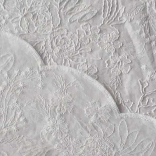 Floral Texture Scalloped Embroidered Cotton Voile dressmaking Fabric