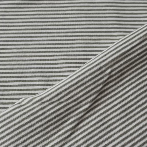 Olive Thin Stripe Cotton Jersey Fabric – Guthrie & Ghani