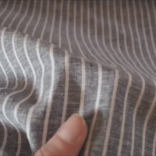 Indigo Midstripe Linen Cotton Fabric – Guthrie & Ghani
