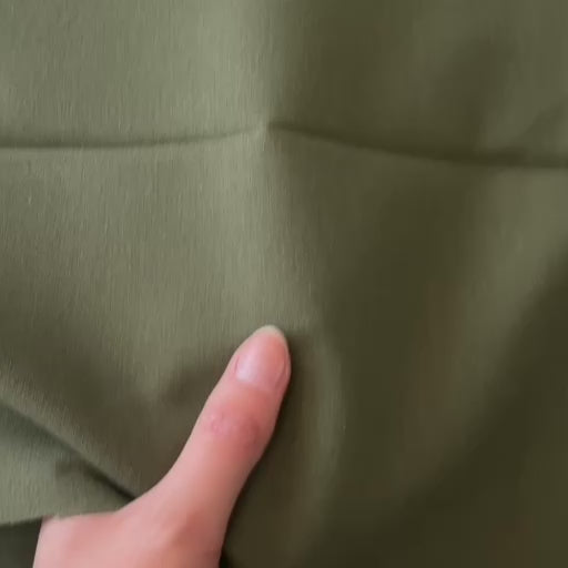Bay Leaf Linen Viscose Fabric
