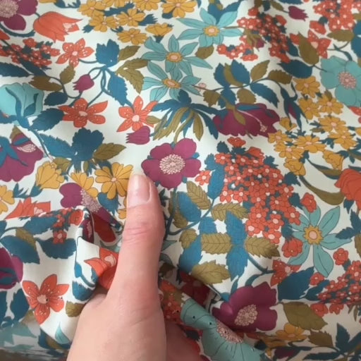 Liberty Fabrics Tana Lawn Cotton Fabric - Clarabell E