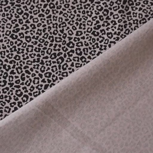 Powder Micro Leo Cotton Jersey Fabric, Oeko-Tex Certified