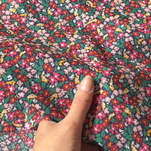 Liberty Fabrics Tana Cotton Lawn dressmaking Fabric - Faye C