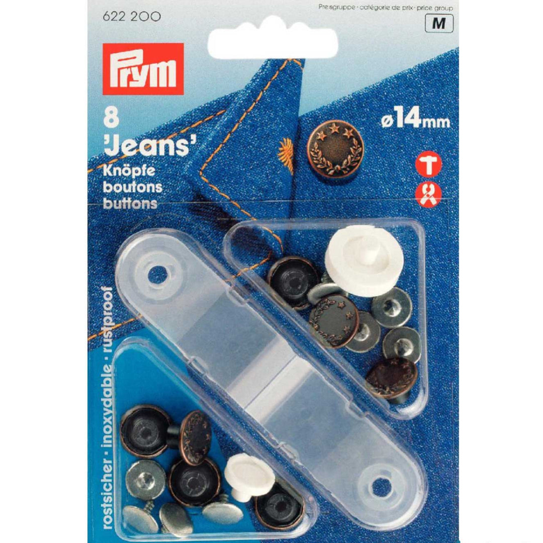 Prym 622200 Jeans Buttons Weaverdee