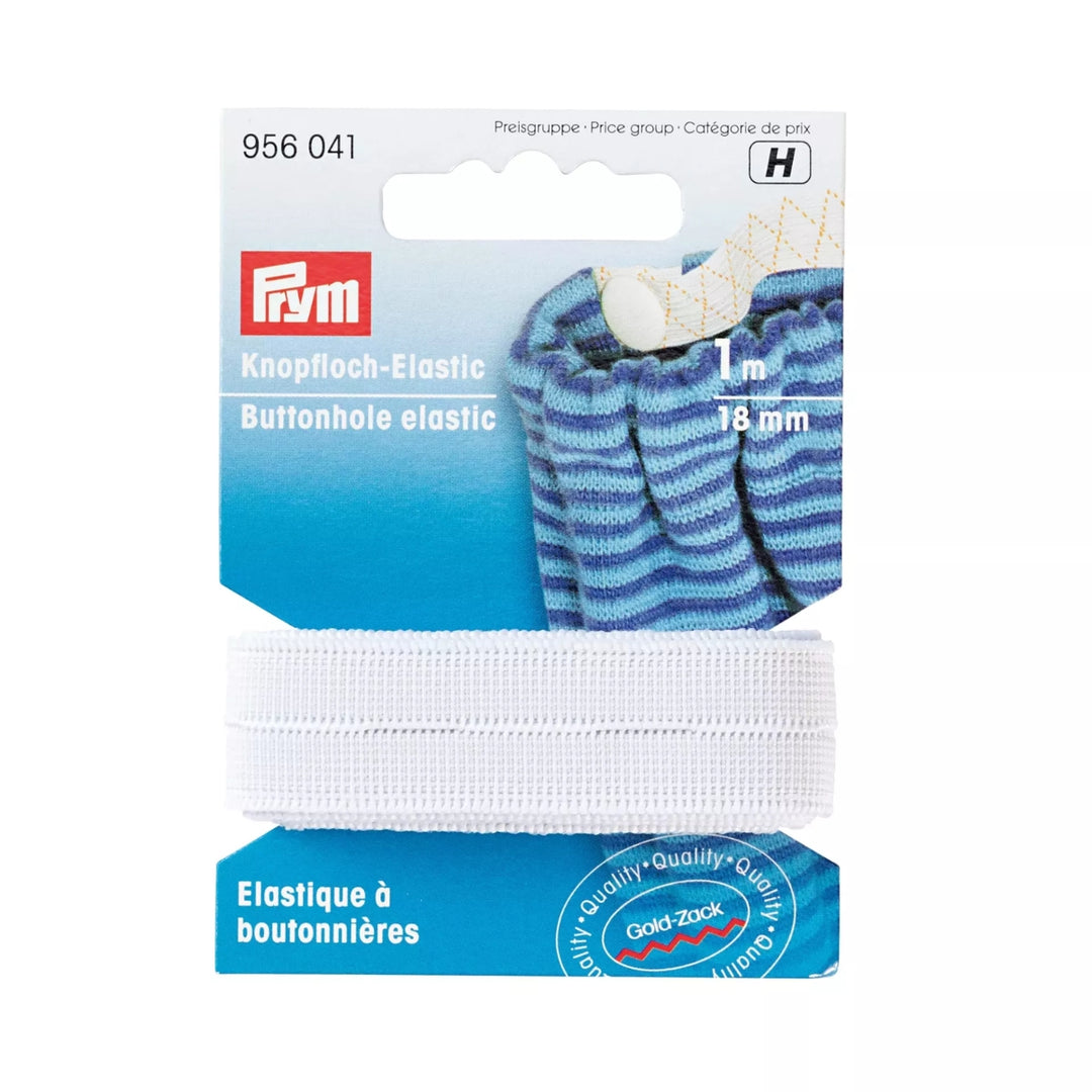 Prym Buttonhole Elastic – Adjustable Waistband Elastic