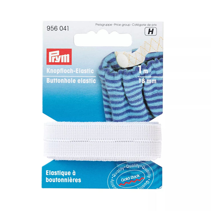 Prym Buttonhole Elastic – Adjustable Waistband Elastic