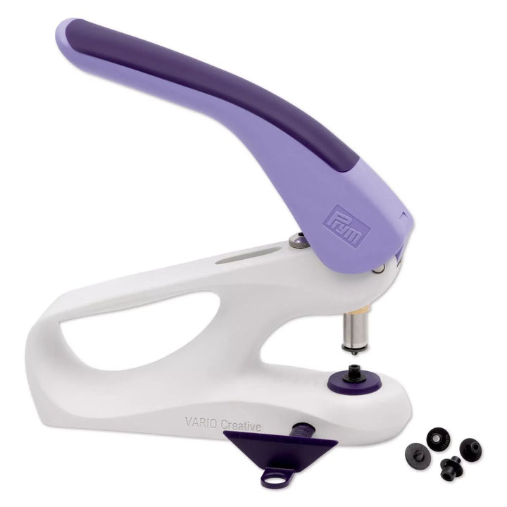 Prym VARIO Creative Tool – Punch, Eyelet & Rivet Tool - Purple