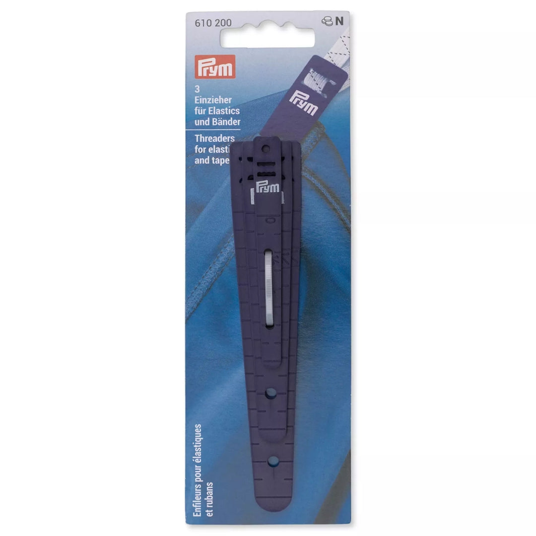 Prym Threaders for Elastics and Tapes – Elastic & Ribbon Threading Tool Set