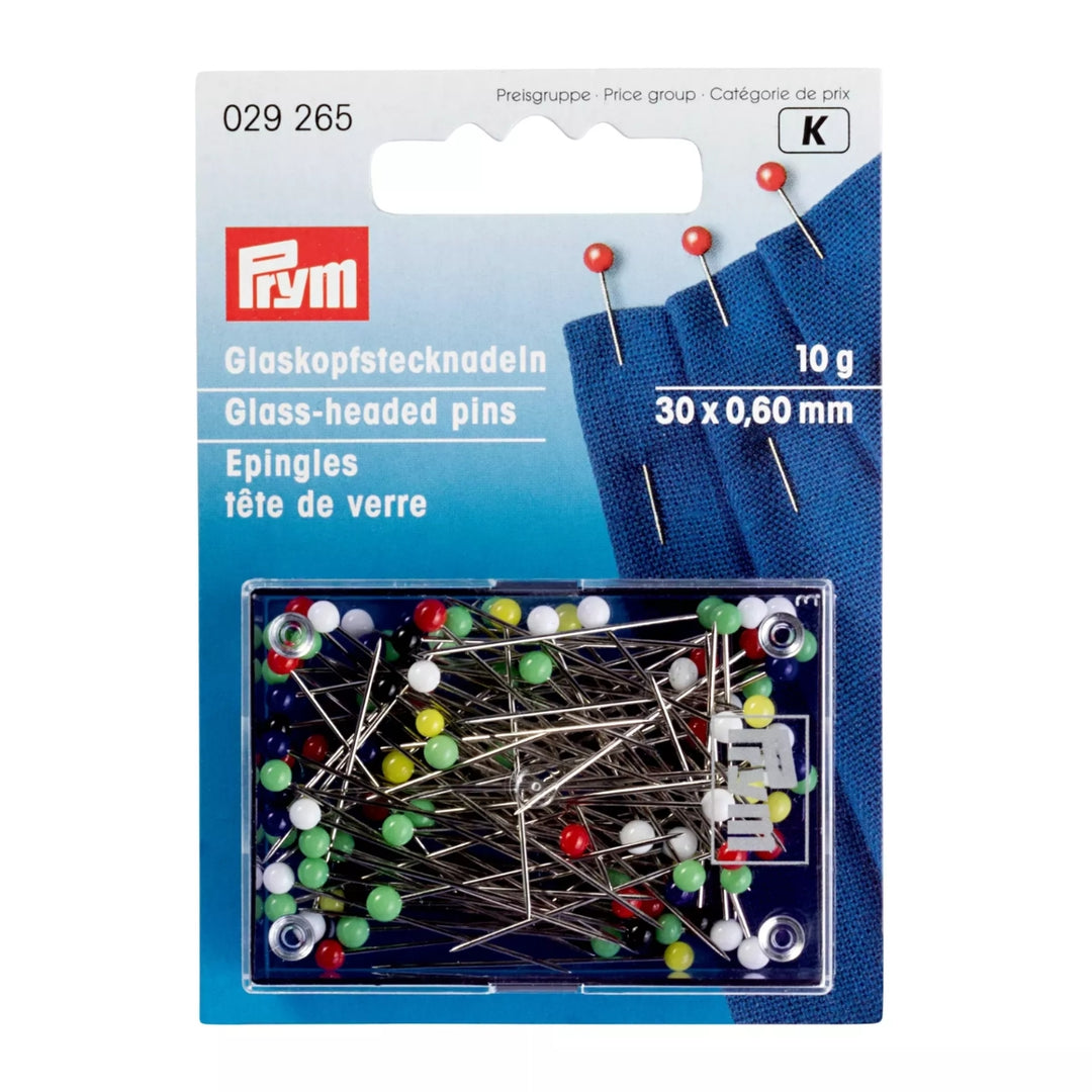 Prym Glass Headed Sewing Pins