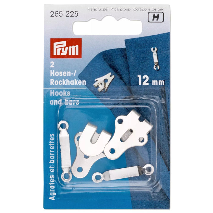 Prym Hook and Bar Fasteners - For Trousers & Skirts
