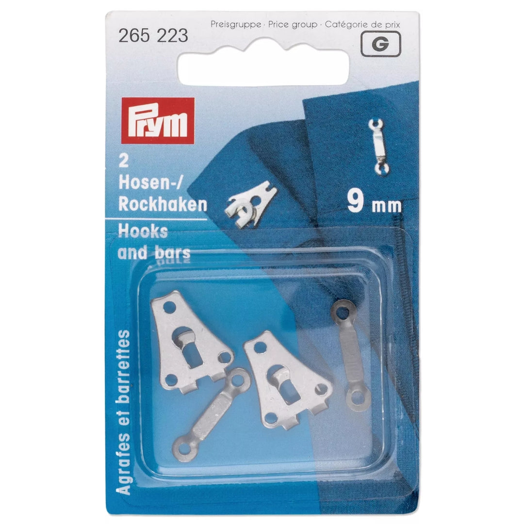 Prym Hook and Bar Fasteners - For Trousers & Skirts