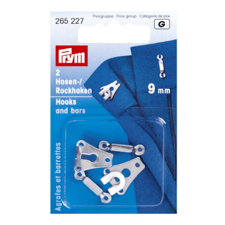 Prym Hook and Bar Fasteners - For Trousers & Skirts