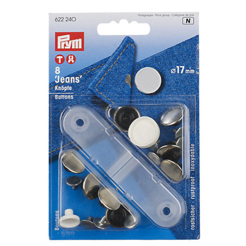 Prym Jeasn Nickel Button 17Mm