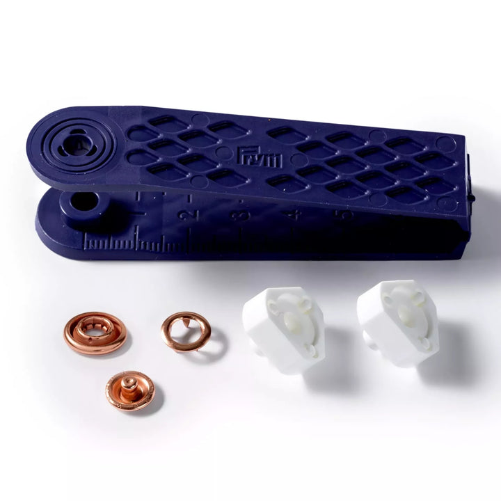 Prym Non-Sew Jersey Press Fastener - 10mm Rose Gold