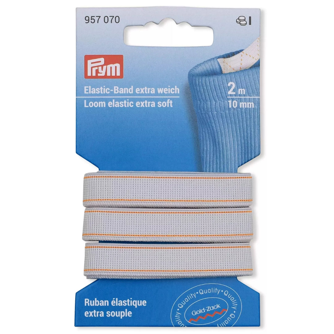 Prym Loom Elastic Extra Soft – Ultra Soft Woven Waistband Elastic