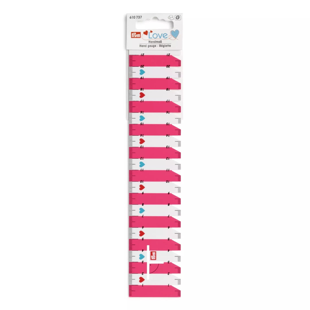 Prym Love Hand Gauge – Flexible Sewing Measuring Tool