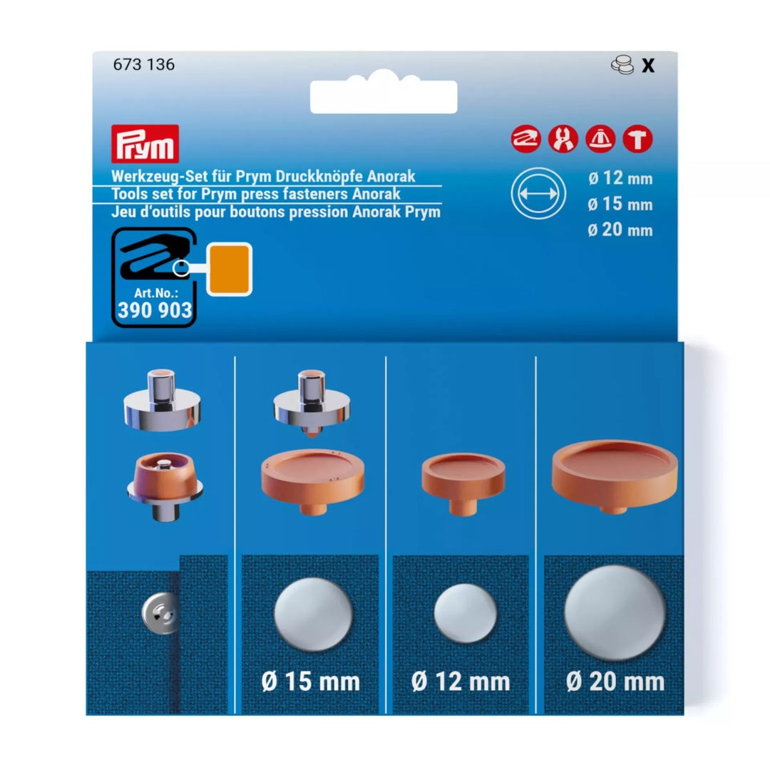 Prym Tool Set for Anorak Press Fasteners