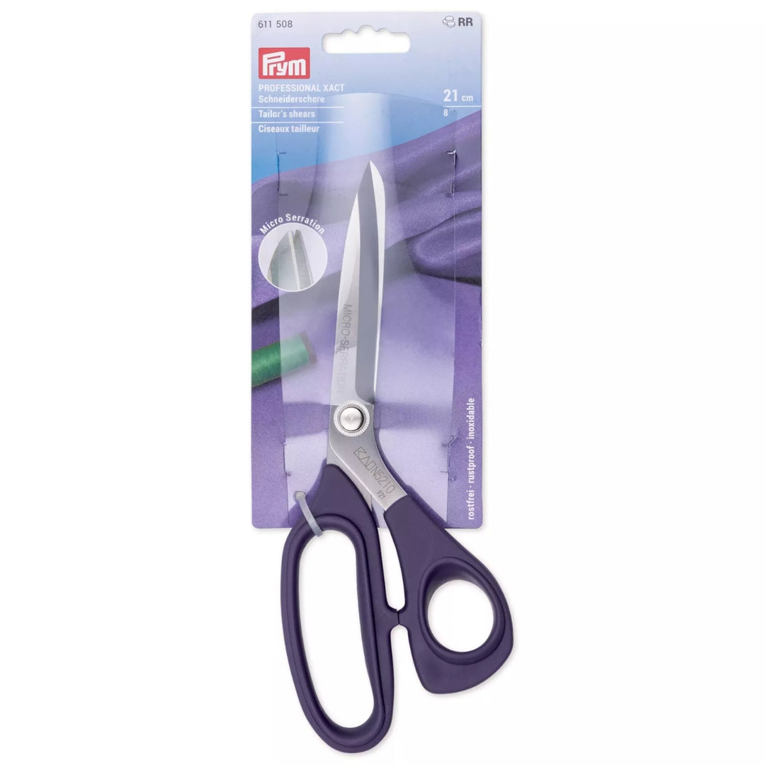 Prym Professional Xact Dressmaking Shears – Micro Serration Fabric Scissors