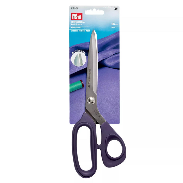 Prym Professional Xact Dressmaking Shears – Micro Serration Fabric Scissors