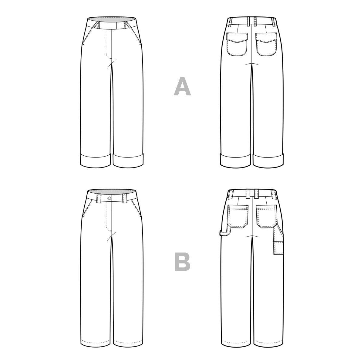 Closet Core Rika Pants Sewing Pattern – Guthrie & Ghani