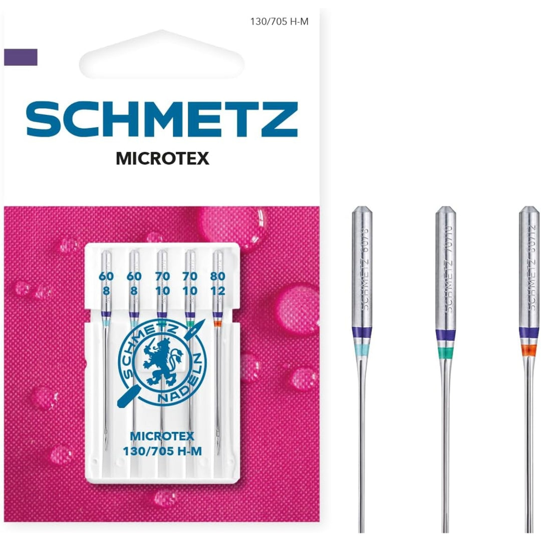 Schmetz Microtex Machine Needles - Size 60-80