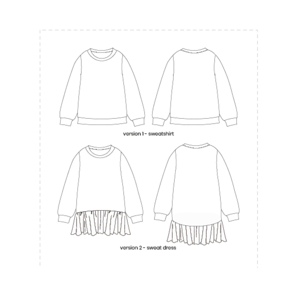 Pattern Paper Scissors Sparrow Dress Sewing Pattern PDF – Guthrie & Ghani