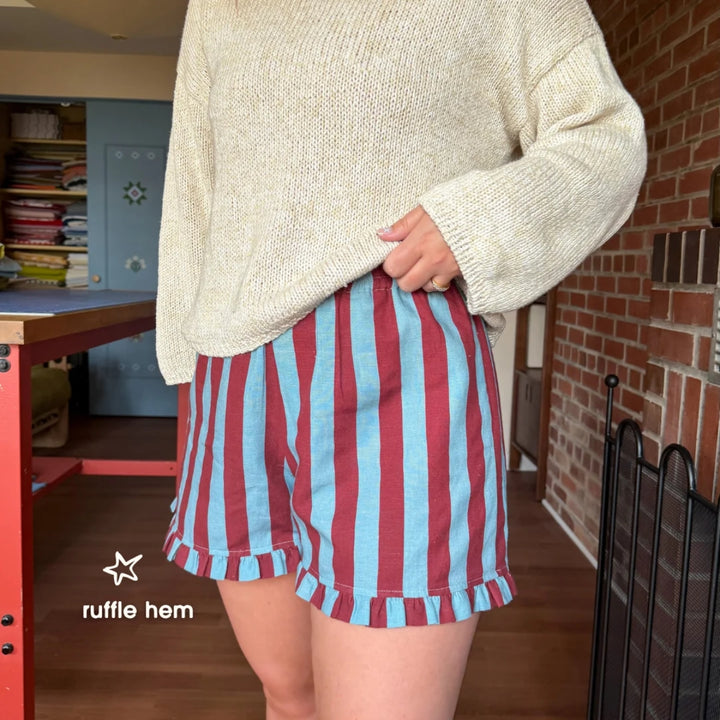 Syd Graham Avenue Shorts Sewing Pattern PDF