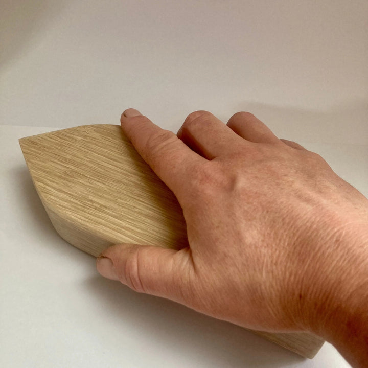 Thread Pegs Tailor's Clapper | Wooden Pressing Tool for Sewing