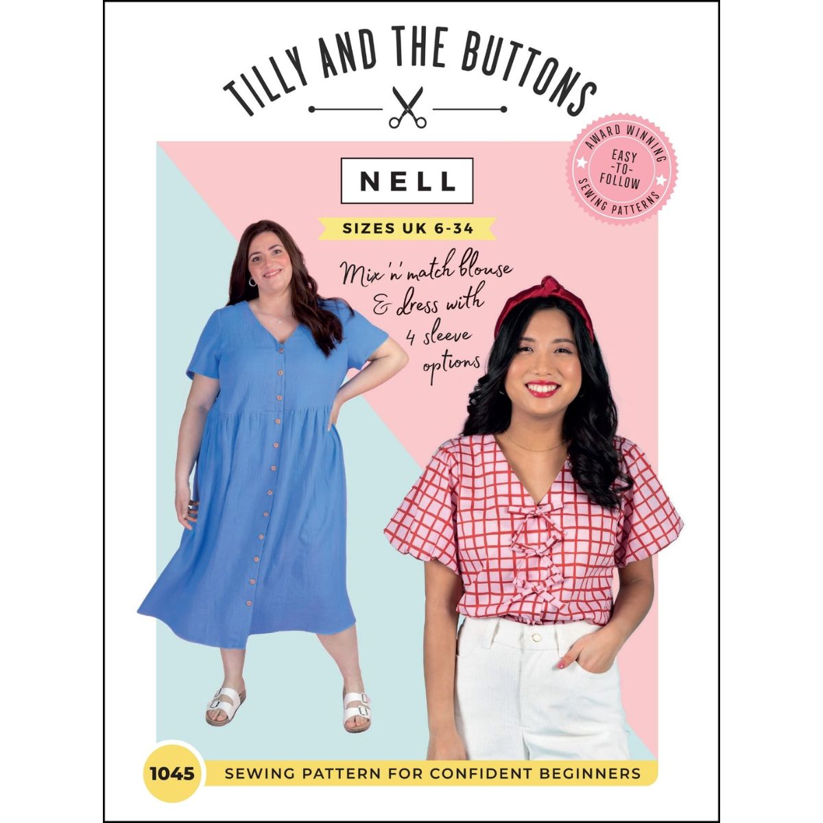 Tilly And The Buttons Nell Blouse & Dress Sewing Pattern – Guthrie & Ghani