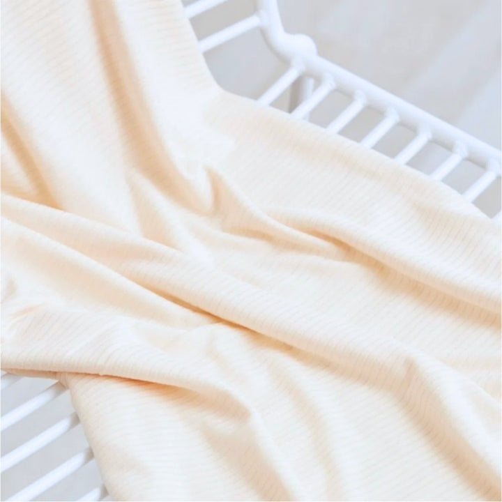 Lauren's Zoey Tank in Shell Meet Milk Derby Ribbed Tencel Jersey